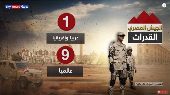  فيديو.. جيش مصر الأول عربيًا وإفريقيًا والتاسع عالميًا.. تعرف على قدرات الجيش المصري 

