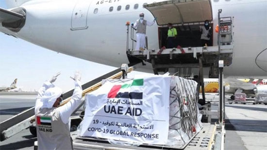 لمكافحة كورونا.. الإمارات ترسل 10 أطنان من المساعدات الطبية إلى العراق