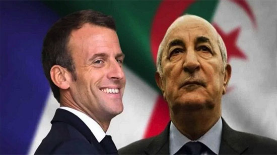 الرئيس الجزائري عبد المجيد تبون، والرئيس الفرنسي إيمانويل 
