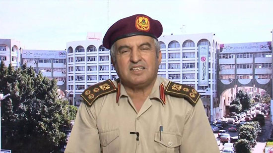 مدير إدارة التوجيه المعنوي بالجيش الليبي العميد خالد المحجوب