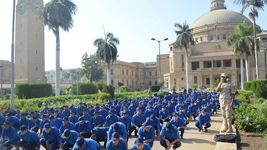 بدء التسجيل الإلكتروني لدورات التربية العسكرية بجامعة القاهرة