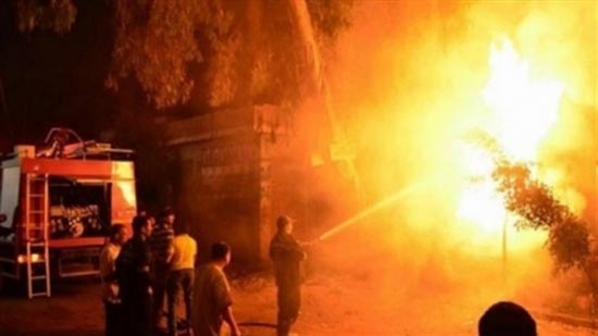 التحريات: ماس كهربائي وراء حريق مسجد بالصف