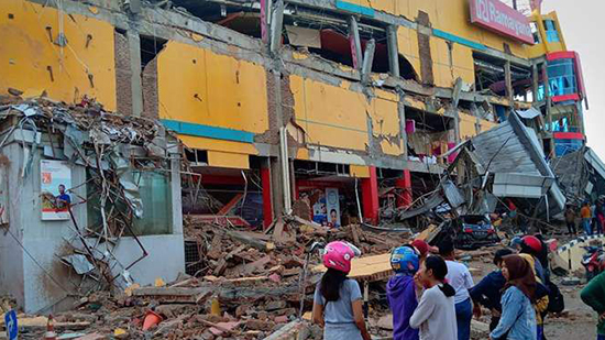  زلزال بقوة 6.6 درجة يضرب إندونيسيا