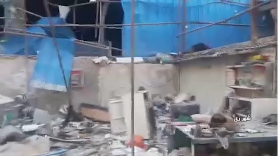 انفجار داخل ورشة لتعبئة كبسولات الأوكسجين جنوب طهران