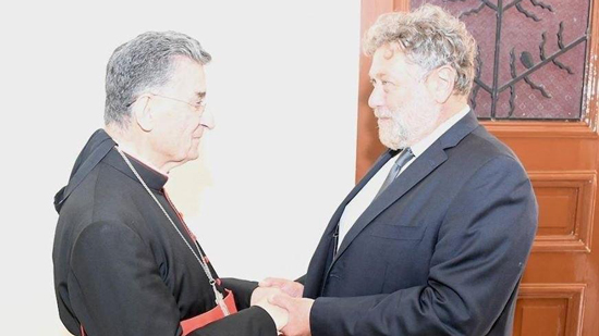  البطريرك بشارة الراعي يلتقي سفير الأرجنتين لدى لبنان