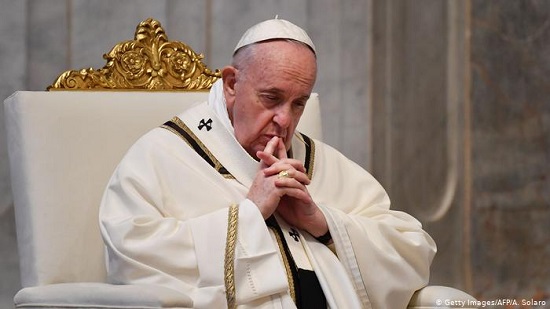  بابا الفاتيكان، يعرب عن حزنه الشديد لقرار الحكومة التركية تحويل 