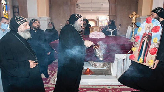 عشية عيد القديس الأنبا شنوده رئيس المتوحدين