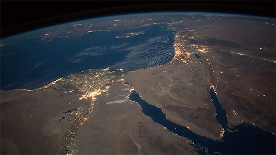 السفارة الإسرائيلية تنشر صورة لمصر التقطتها وكالة ناسا