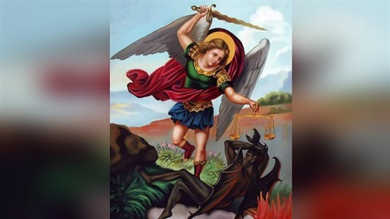 الكنيسة تحتفل بالتذكار الشهري لرئيس الملائكة الجليل ميخائيل شفيع جنس البشر