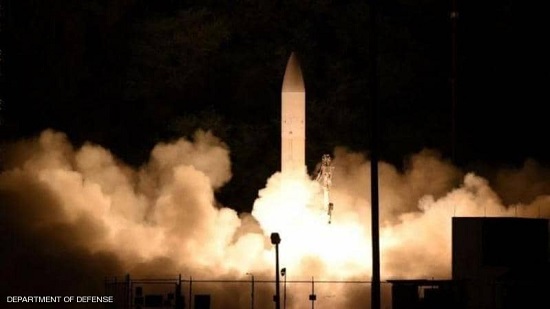 لحظة إطلاق الصاروخ سوبر دوبر في مارس 2020