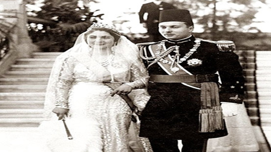 الملكة فريدة - الملك فاروق
