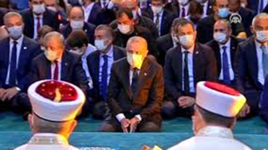 أردوغان يصلى الجمعة في آيا صوفيا