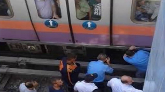 توقف الخط الأول لدقائق بعد مصرع شاب تحت عجلات مترو غمرة
