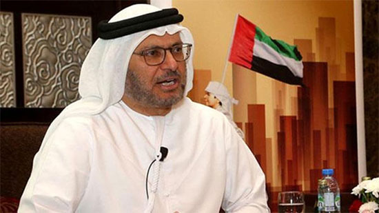  أنور قرقاش، وزير الدولة للشئون الخارجية في الإمارات 
