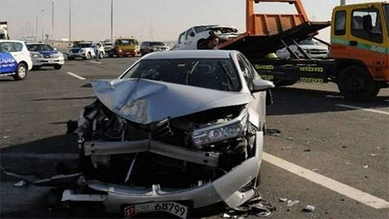 إصابة 3 أشخاص فى حادث سير أثناء عبورهم الطريق بميدان عبد المنعم رياض
