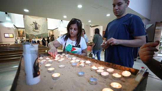 رعية مار شربل ترفع الصلاة لراحة أنفس ضحايا انفجار بيروت 