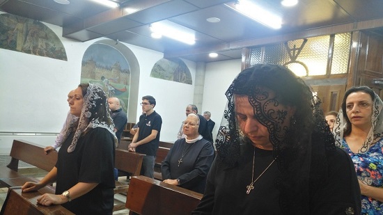  كنيسة الحبل بلا دنس بالحصن ترفع الصلاة ليرفع الرب عن لبنان محنة انفجار بيروت 