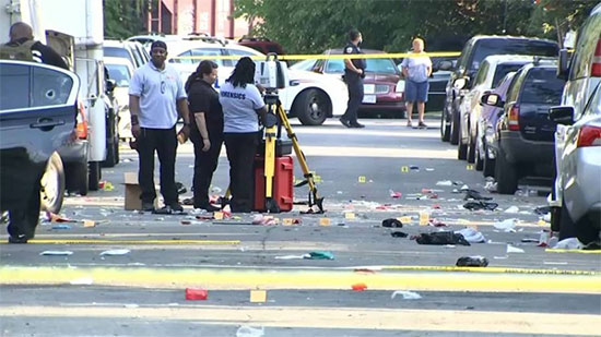 مقتل شخص وإصابة 20 في إطلاق نار بواشنطن
