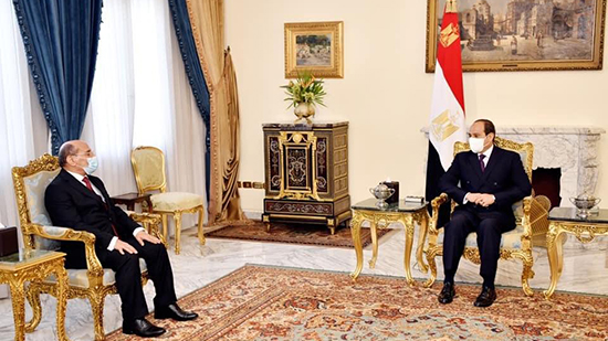 الرئيس السيسي يشهد حلف اليمين للقاضي عبد الله شوضه رئيسا لمحكمة النقض