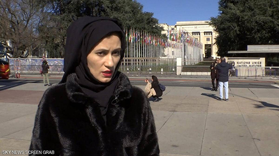 أريان تشكر الأمم المتحدة على مناقشة انتهاكات قطر بحق زوجها