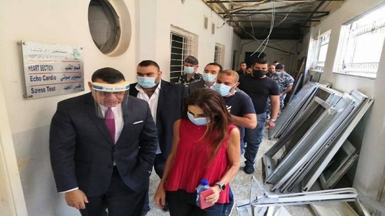  وصول طاقم طبي مصري للمشاركة في علاج مصابي انفجار بيروت