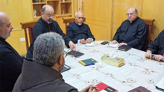 البطريرك إبراهيم إسحق يترأس اجتماع اللجنة الدائمة لمجس البطاركة والأساقفة الكاثوليك 