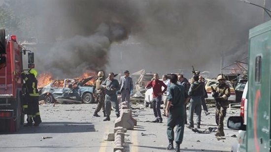 العملية الإرهابية بأفغانستان والتي أسفرت عن سقوط ضحايا