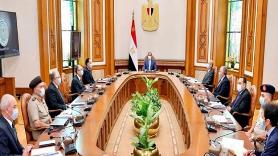  الرئيس يتابع الموقف التنفيذي لمشروعات تنمية شمال سيناء ومنطقة جنوب الوادي 
