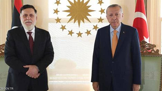 أردوغان يعلق على استقالة فايز السراج من رئاسة 