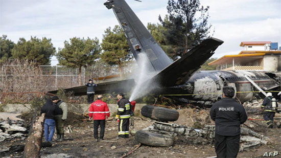 مقتل وإصابة 22 شخصا في تحطم طائرة عسكرية بأوكرانيا