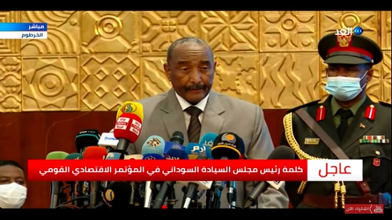 رئيس مجلس السيادة الانتقالي السوداني، عبد الفتاح البرهان