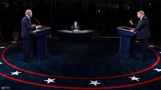 ترامب وبايدن.. تلاسن حاد خلال المناظرة