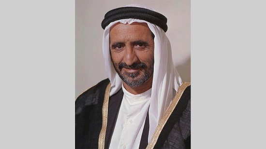  حاكم دبي يحيي ذكرى وفاة راشد بن سعيد آل مكتوم : ملأ الدنيا ضجيجا بأعماله
