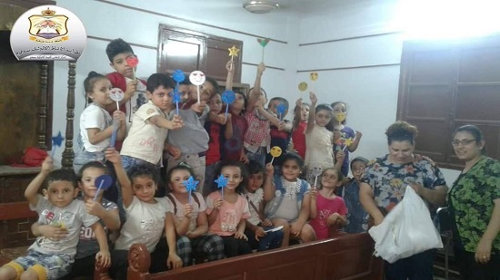 كنيسة مارجرجس بالشورانية تشهد مؤتمر أطفال التربية الدينية