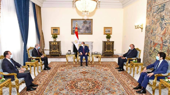  السيسي يلتقي وزير خارجية الأردن : وحدة المواقف تفرض محددات وخطوط الأمن القومي العربي