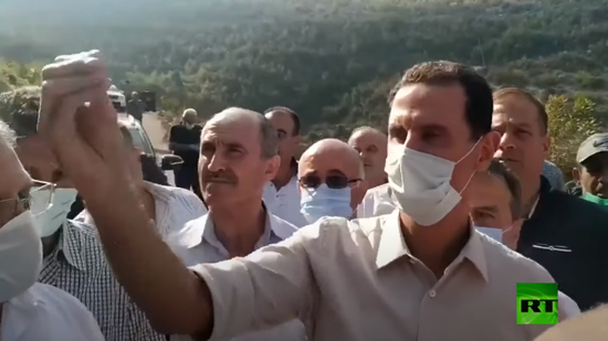 بالفيديو.. بشار الأسد يزور مناطق الحرائق باللاذقية.. ويؤكد: نحن هنا لندعمكم في محنتكم