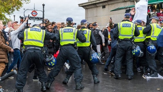 كورونا: اعتقالات في صفوف محتجين على قيود الإغلاق في لندن
