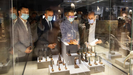 وزير السياحة والآثار يتفقد متحف كفرالشيخ قبل الافتتاح