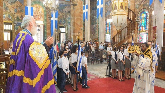  القنصل العام لليونان بالإسكندرية يحتفل بذكرى صيحة 