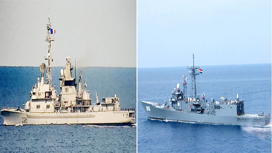 القوات البحرية المصرية والفرنسية تنفذان تدريبًا بحريًا بنطاق الأسطول الشمالى بالبحر المتوسط 