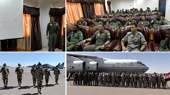 لأول مرة.. قوات من الصاعقة وطائرات مصرية في السودان