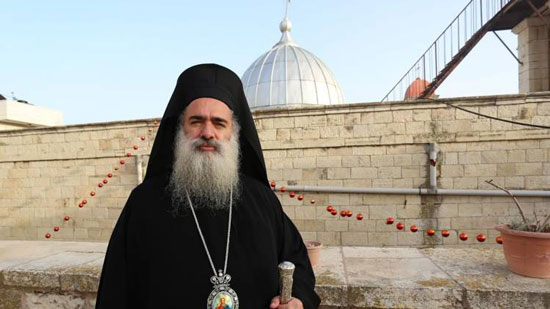  مطران القدس :  وجب على كل المسيحيين في كل مكان الدفاع عن الشعب الفلسطيني المظلوم
