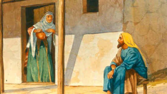 المرأة ووعاء الزيت في زمن أليشع