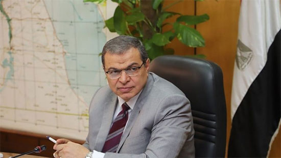 وزير القوي العاملة محمد سعفان 