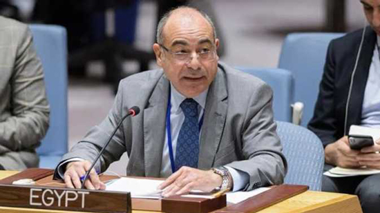 السفير محمد إدريس مندوب مصر الدائم لدى الأمم المتحدة في نيويورك