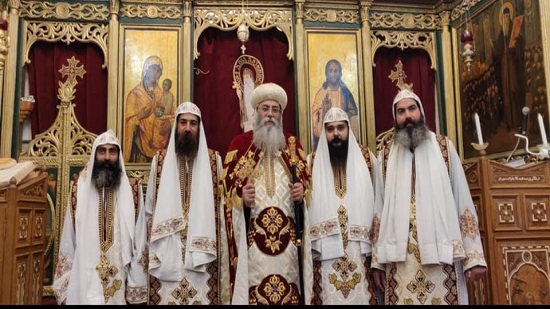  الكنيسة القبطية ترسم 4 كهنة في القدس