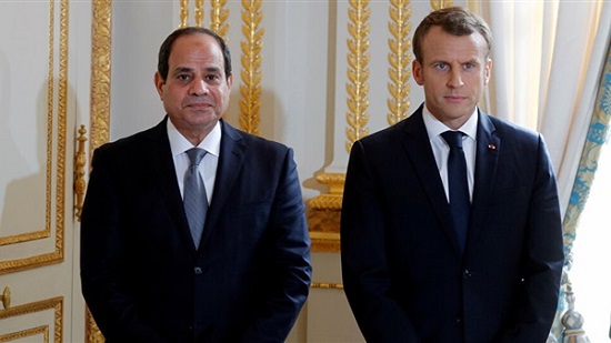 انطلاق القمة المصرية الفرنسية بقصر الإليزيه