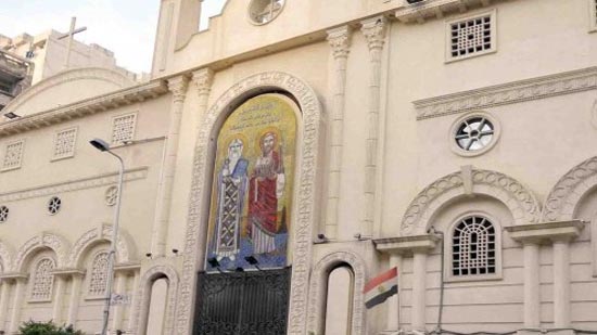 كنيسة القديسين بالإسكندرية تحتفل بعيد شفيعها القديس بطرس بدون شعب

