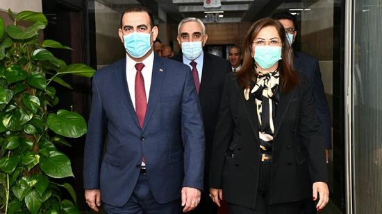 وزيرة التخطيط تلتقي نظيرها العراقي.. وتؤكد على استعداد لتقديم التجربة المصرية للعراق