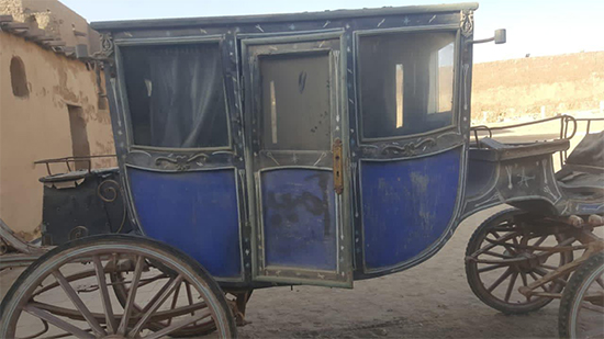 وصول مركبة القصير الى متحف المركبات الملكية لترميمها وعرضها